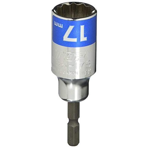 トップ (TOP) 電動ドリル用 クランプソケット 足場用 対辺17mm 12角仕様 ESS-17S...