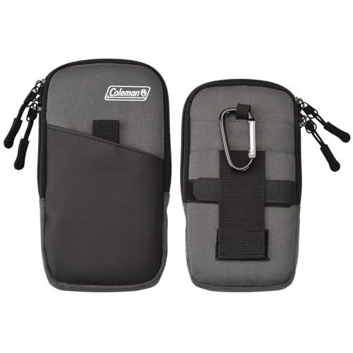 エツミ &amp; Coleman (コールマン) コラボレーションモデル スマートポーチ グレー スマホポ...