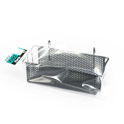 光(Hikari) 光 メッシュカゴ 大 黒 幅300mm×奥行100mm メッシュパネル用 BW-...