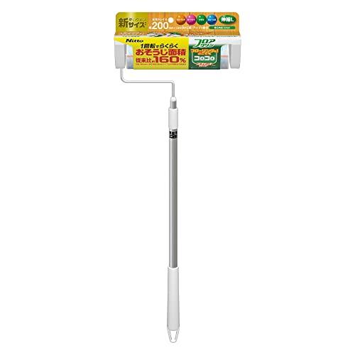 ニトムズ コロコロ 本体 L フロアクリン SC 200 幅広 伸縮 ロング スパっと切れる フロー...