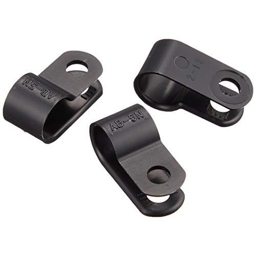 ヘラマンタイトン タイトン ナイロンクリップ 耐候性 AB-5N-W 黒 100個