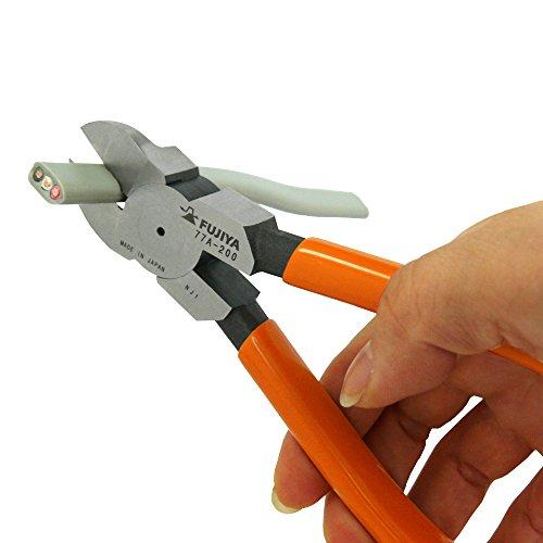フジ矢(Fujiya) 電工VAニッパ(ストレート刃) 200mm VA線切断に最適な刃部鏡面仕上げ...