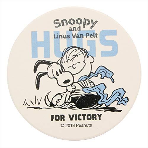 「 ピーナッツ 」 スヌーピー&amp;ライナス 吸水コースター 493510