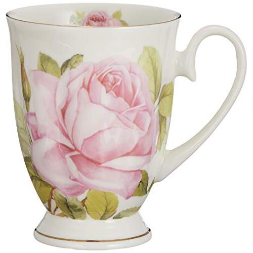 ロイヤルアーデン マグカップ ボーンチャイナ ローズ 400ml バラ柄 37097