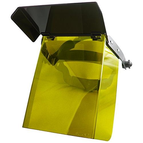 SUZUKID 防災面 黄 樹脂蝶番タイプ 遮光プレート付 P-597