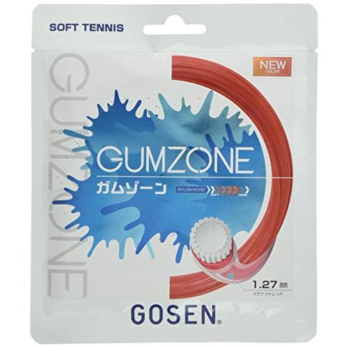 ゴーセン GOSEN ソフトテニスガット・ストリング GUMZONE ガムゾーン SSGZ11 単張