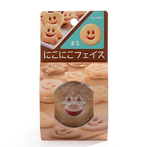 タイガークラウン クッキー型 シルバー クリア 71×71×42mm にこにこフェイス まる 抜型 ...