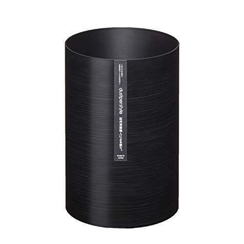 藤栄(FUJIEI) ダスパースタイル ゴミ箱 ダストボックス ブラック L 6.8L DS-02 ...