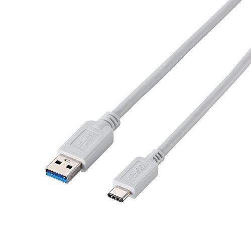 エレコム USB-Cケーブル A-C 1m USB3.1 ホワイト USB3-APAC10WH