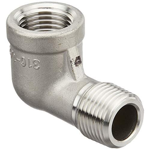 フローバル ステンレス製ねじ込み継手 ストリートエルボ VSL-S14-04 1/2