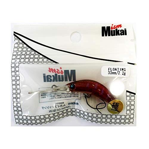 ムカイ(Mukai) ルアー ZANMU-33DR 定番7 アカマムシ.