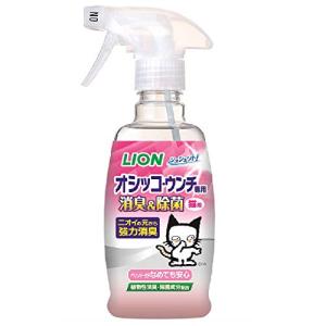 シュシュット オシッコ・ウンチ専用消臭剤 猫用 本体300ml ライオンペット｜hapitize