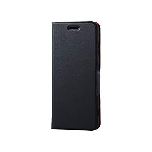 エレコム BASIO4 ケース ULTRA SLIM ソフトレザー 驚くほど薄くて軽い マグネット付...