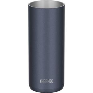 軽量モデルサーモス 真空断熱タンブラー 420ml メタリックブラック JDW-420C MBK｜川西ストア