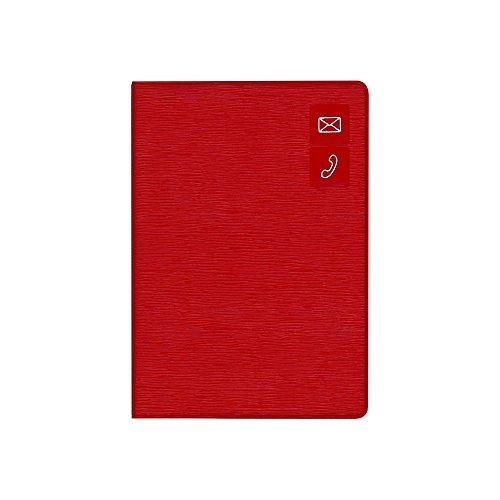 ダイゴー アドレス帳 ポケットアドレス ポケット 小型 レッド G6937