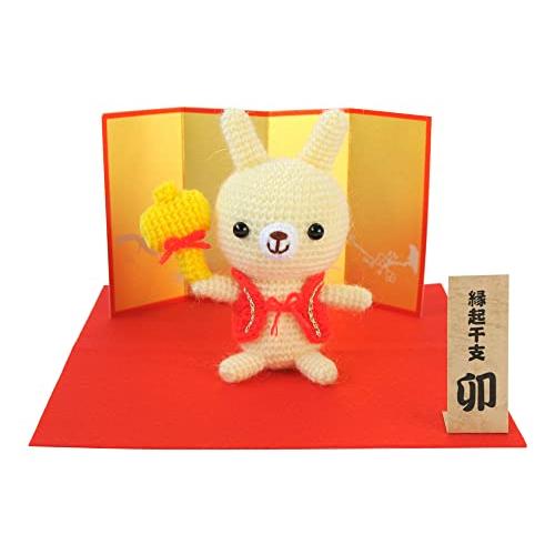 Hamanaka ハマナカ 手芸キット 『2023年 干支キット 打ち出の小槌をもつうさぎ H301...