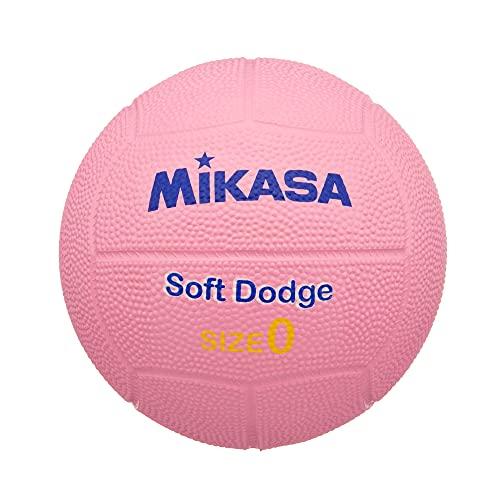 ミカサ(MIKASA) ソフト ドッジボール 0号 (幼児~小学校低学年向け) ピンク STD-0S...