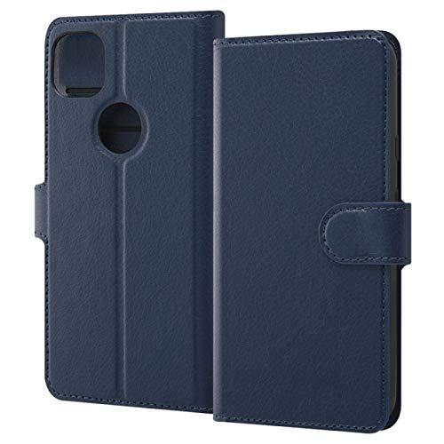 レイアウト Google Pixel 4a用手帳型ケース ネイビー RT-GP4ATLC1/DN