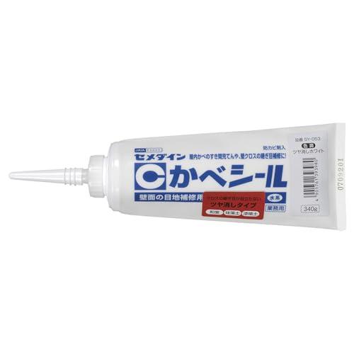 セメダイン 内装用 シーリング材 かべシール つや消しホワイト 340g チューブ SY-053
