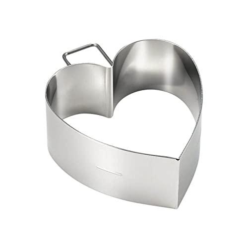 タイガークラウン ケーキリング シルバー 85×88×40mm パンケーキリング 深型 ハート ステ...