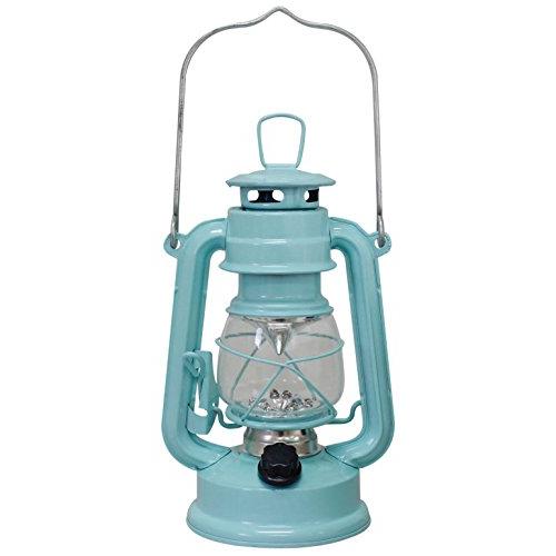 丸和貿易 ウォームウール LEDフェーリアランタン ミントブルー 400691907