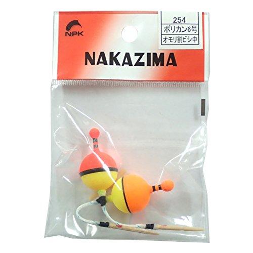 ナカジマ NO.254 ポリカンウキ 6号