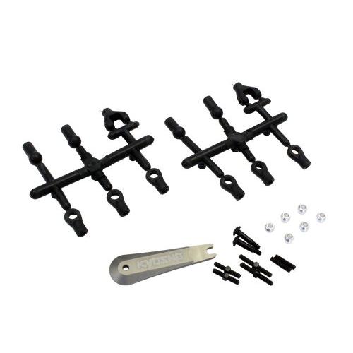 京商 アジャスタブルリンケージセット ラジコン用パーツ MBW021