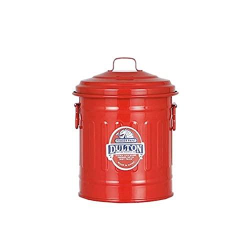 ダルトン(Dulton) ベビーガベージカン 1L レッド ゴミを入れる物こそ綺麗だと思う物を使いた...
