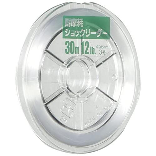 ヤマトヨテグス(YAMATOYO) リーダー 耐摩耗 ショックリーダー ナイロン 30m 3号 12...