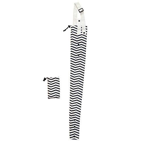 ベストコ(Bestco) 傘カバー ウエーブブルー 長さ82.5cm 長傘 折りたたみ傘対応 車内 ...