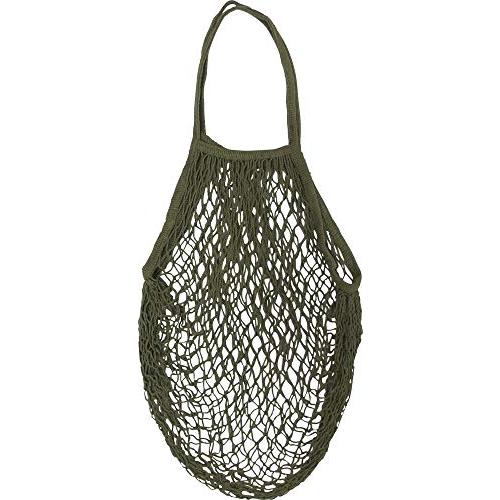 キーストーン コットンメッシュバッグ カーキ サイズ：約 H50 COMEBAKH