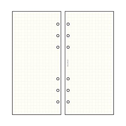 ノックス システム手帳 リフィル メモ 5mm方眼 100枚 ナロー 52251300