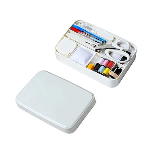 ミササ ソーイングセット うす型タイプ 無地 ホワイト No.1467