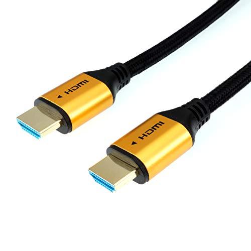 ホーリック HDMIケーブル 4m 4K/60p 18Gbps HDR HDMI 2.0 メッシュケ...