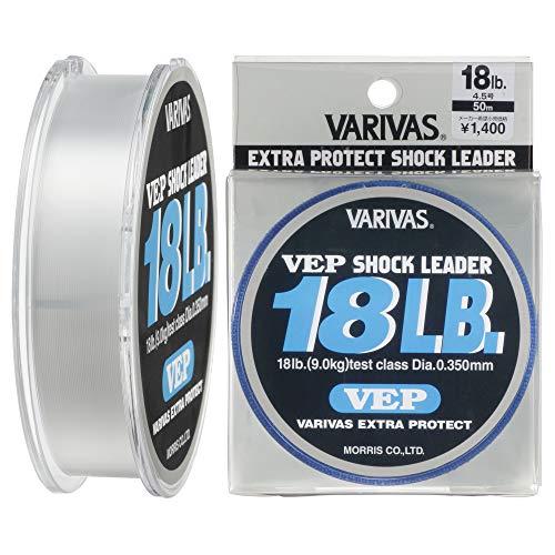 モーリス(MORRIS) ショックリーダー バリバス VEP ナイロン 50m 4.5号 18lb ...