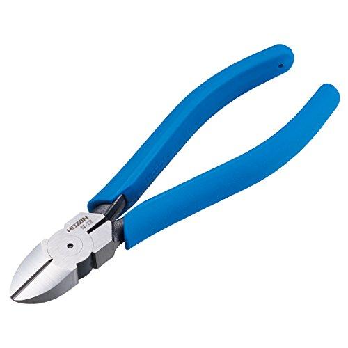 ホーザン(HOZAN) 電工用ニッパー 強力に切断できる丸タイコ型の摺動部 鉄線対応 全長163mm...