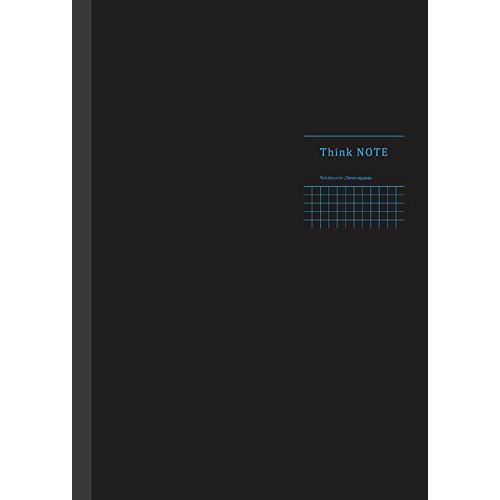高橋政史×ナカバヤシ ロジカルシンクノート 方眼ブラックブルー ノ-B552S-DB