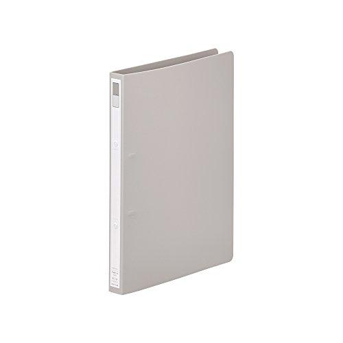 リヒトラブ リングファイル A4 2穴 グレー F867-12