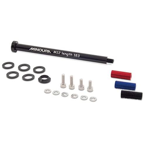 ミノウラ(MINOURA) 自転車 リアキャリア装着用 12mm スルーアクスル汎用セット (142...