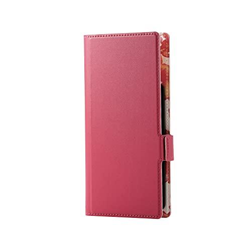 エレコム スマホケース 汎用 マルチケース Lサイズ レザー 手帳型 マグネット開閉 スライド式 ス...