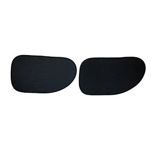 メルテック(meltec) 車用 日よけ 遮光シェード 窓枠形状 軽~ミニバン用 断熱&UVカット 2枚 Meltec CPR-700｜hapitize