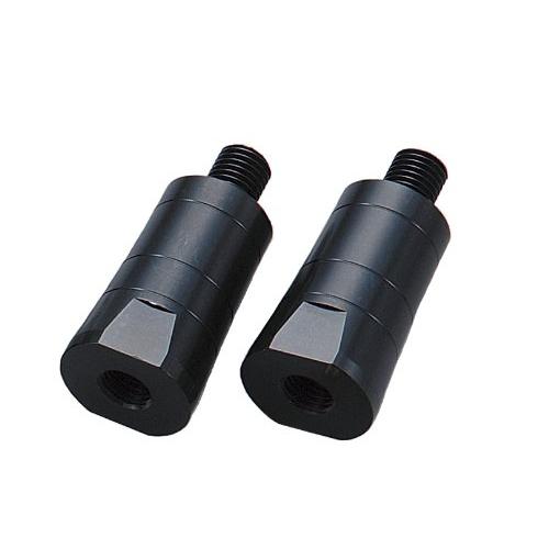 ポッシュ(POSH) バイク用品 延長ステー HGウインカー用 40mm ブラック 2個入り 093...