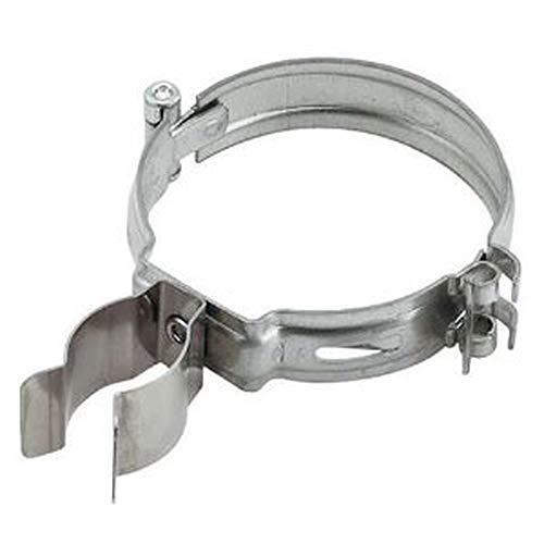 カクダイ 屋外用 取付簡単 散水 パイプ配管用 丸トイ 呼55・60対応 縦トイ用配管固定金具 62...