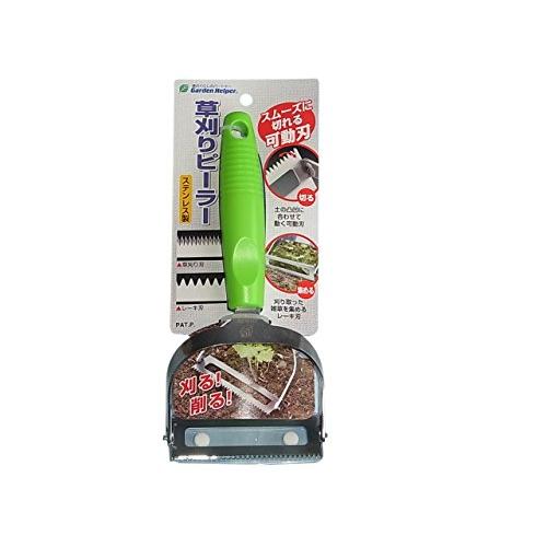 石黒金属 ガーデンヘルパー ステンレス草抜きピーラー KP-5