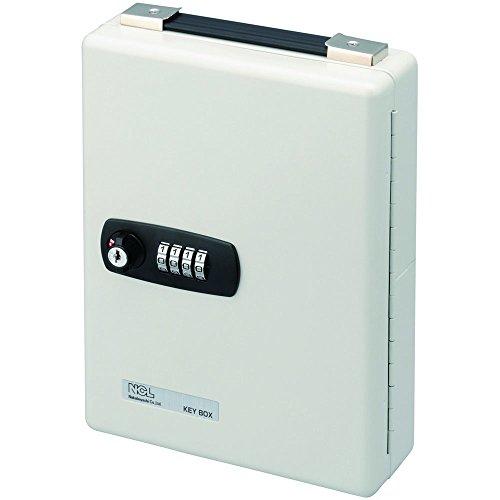 ナカバヤシ ダイヤル式キーボックス 20個収容 NKB-D02