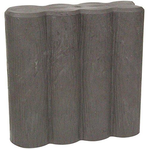 セフティー3(Safety-3) ガーデンエッジブロック ハーフ 幅185×奥行56×高さ190mm