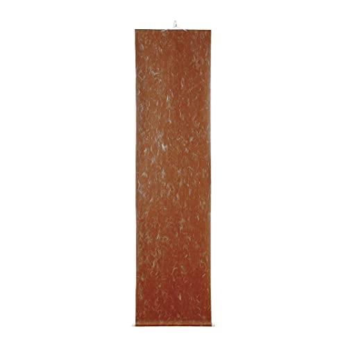 エヒメ紙工 ゴークラ 仮巻軸 雲龍紙 EB13-4 半切 44×170cm 焦茶