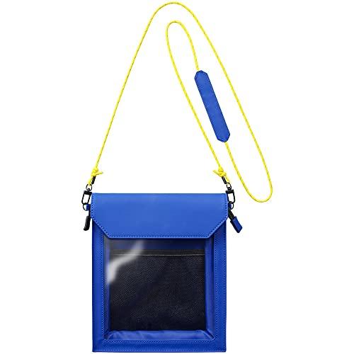 キングジム 収納ケース フラッティ ワンマイル Mサイズ 青 5564アオ