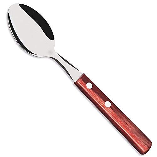 トラモンティーナ 木柄テーブルスプーン ポリウッド 19cm レッド 食洗機対応 耐久性 軽量 天然...