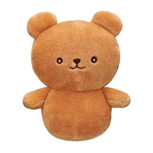 トイローヤル マイミルク くま ( 布製 / ふわふわ ぬいぐるみ ) じゃらじゃら ビーズ入り ( 布製 / 手洗い可能 ) にぎにぎ 赤ちゃ｜hapitize